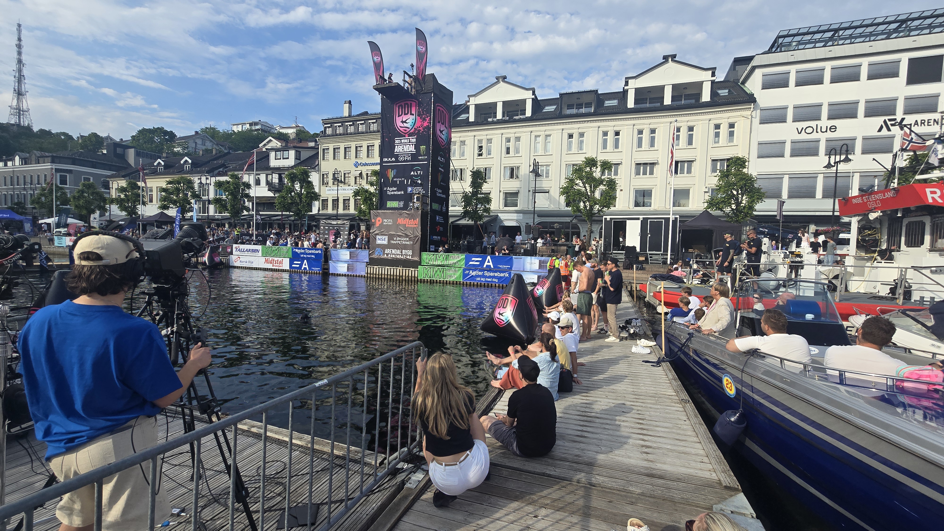 Bilde for Cliff diving World tour Arendal 